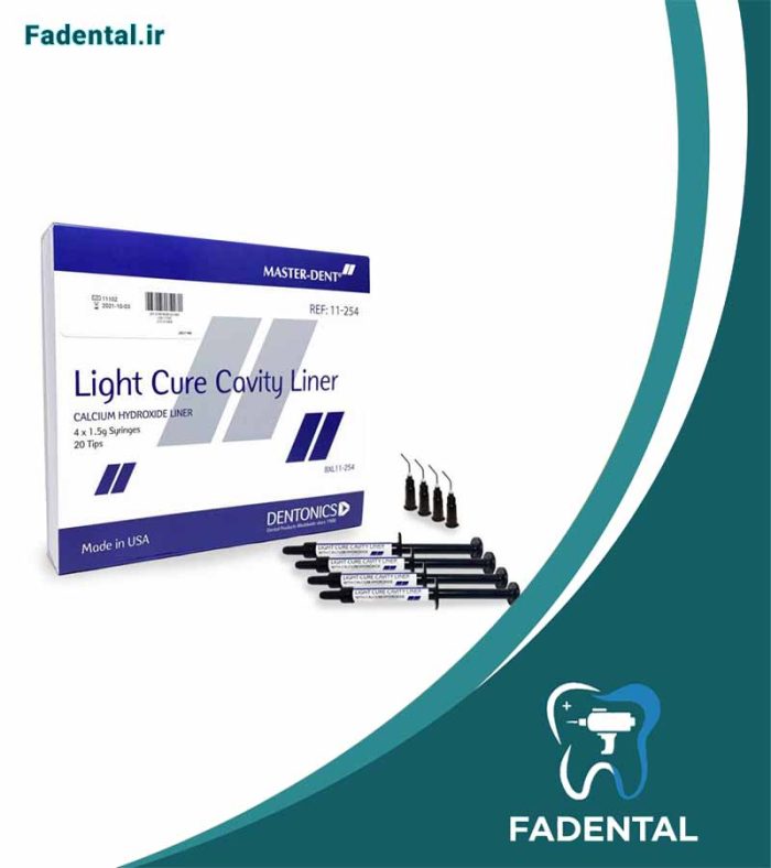 دایکال نوری (کلسیم هیدروکساید لایت کیور) Cavity Liner LC | Master Dent