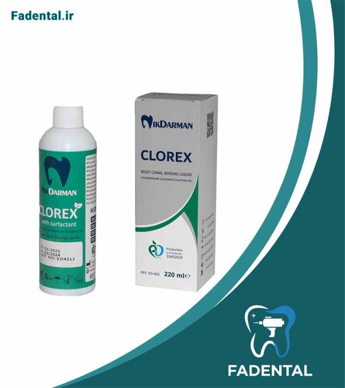 محلول کلروهگزیدین 2% Clorex 250ml | نیک درمان آسیا