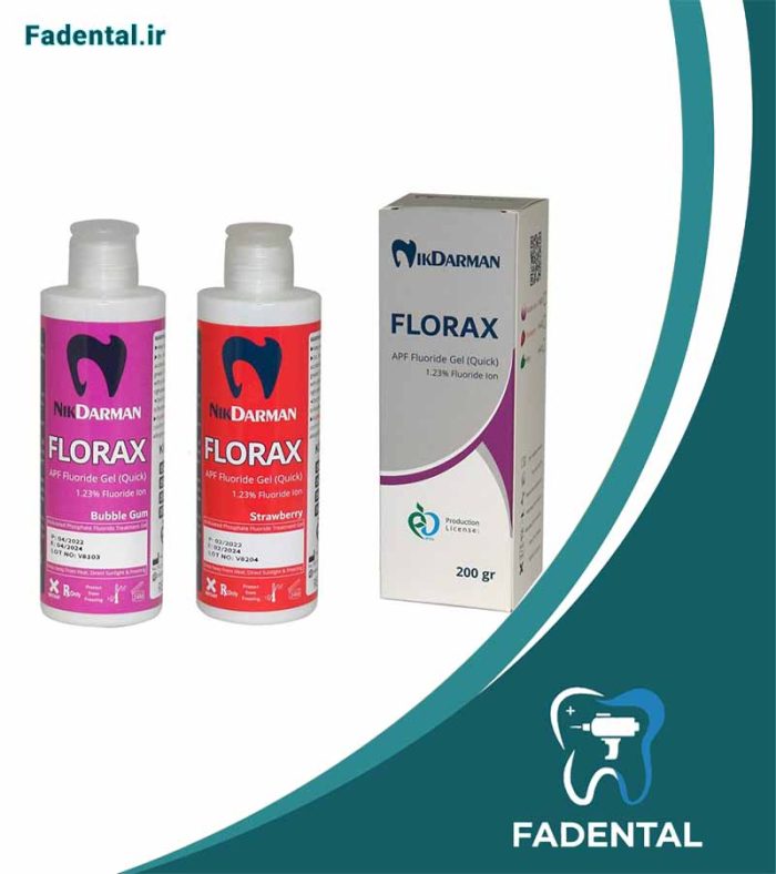 ژل فلوراید اسیدی 1.23% Florax | نیک درمان آسیا